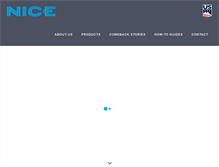 Tablet Screenshot of nicerecovery.com